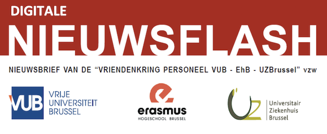 Hoofding Nieuwsflash Vriendenkring VUB - EHB - UZB